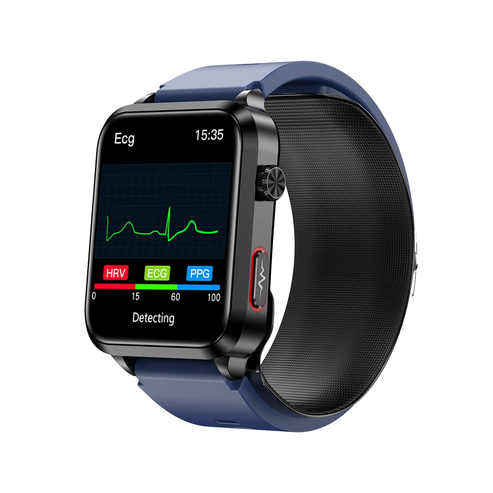Fitvii® Health Watch-2025 Newest CARE AIR 2 All-In-One Fitness Tracker With Air Pump Blood Pressure BG EKG HRV SPO2 RR Uric Acid Sleep Calls