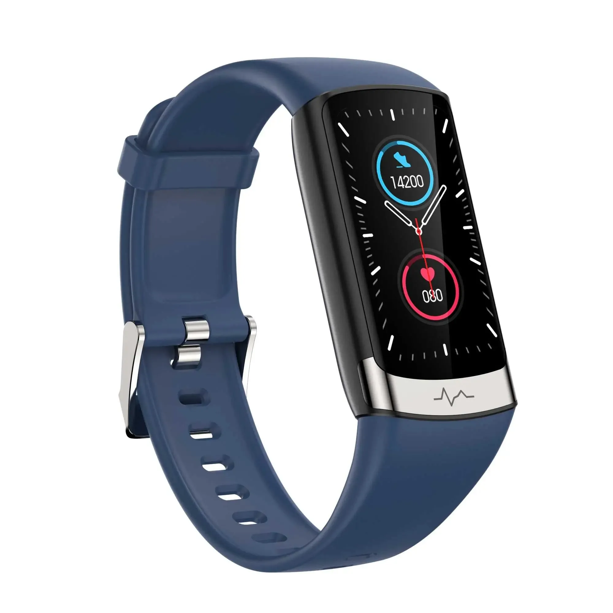 FITVII Slim Waterproof Blood Pressure Fitness Tracker