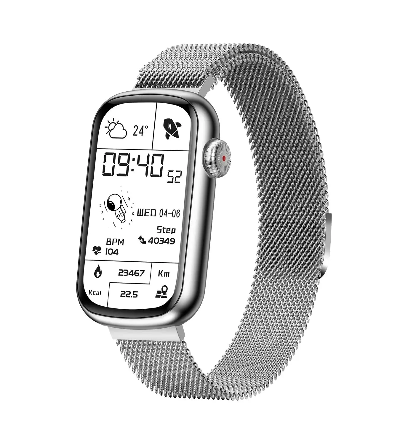FITVII Slim Waterproof Blood Pressure Fitness Tracker