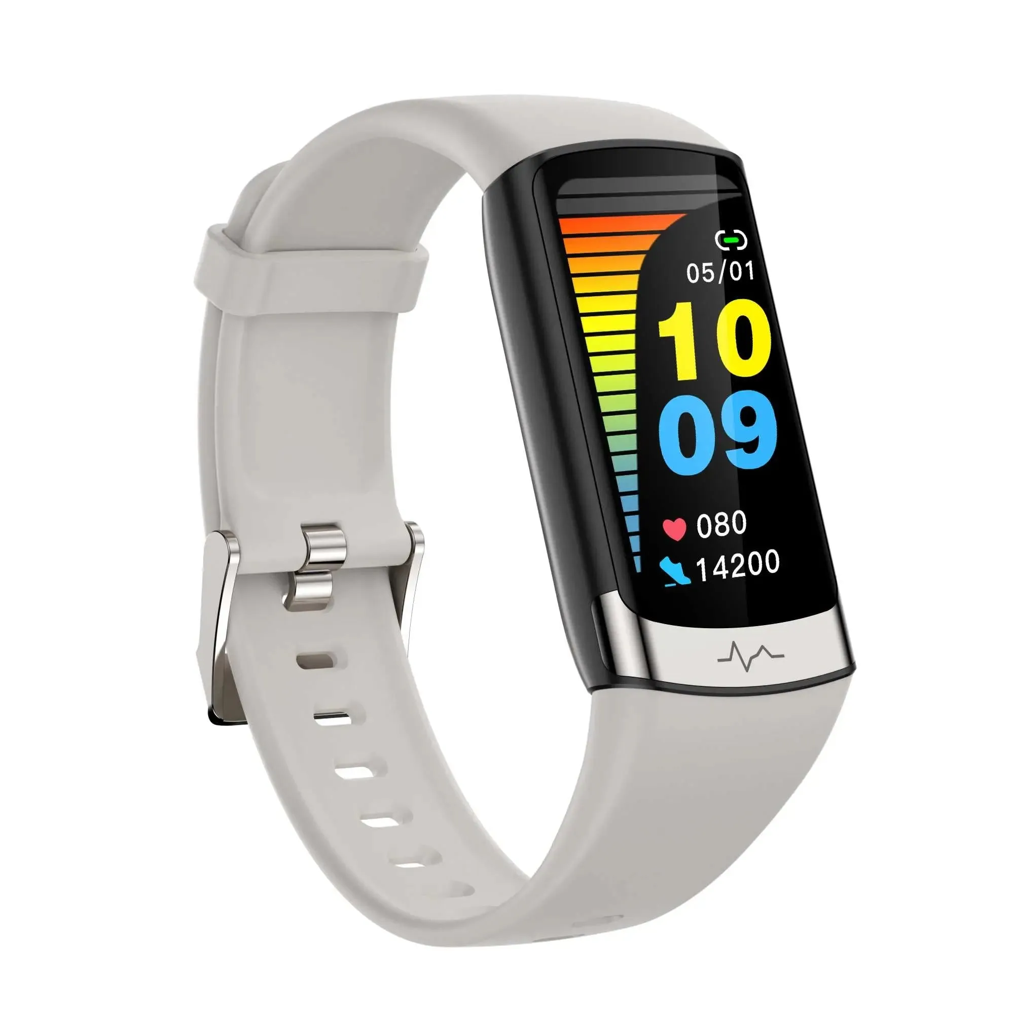 FITVII Slim Waterproof Blood Pressure Fitness Tracker