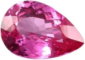 Flawless Pink Ceylon Sapphire Pear Cut Certified Loose Gemstone for Jewellery Making vitamin entity Natural 10 Ct 