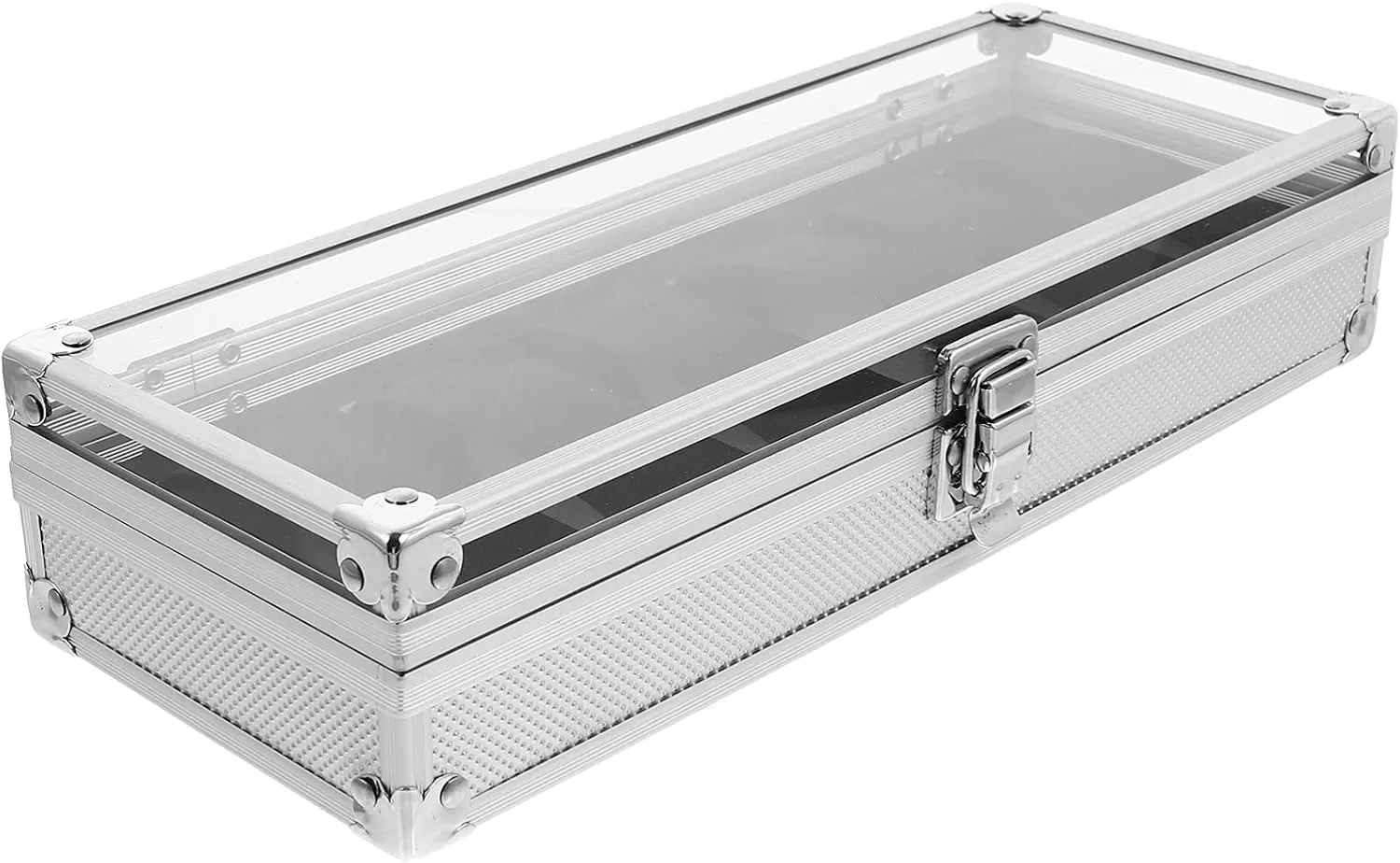 for dry Watches Storage Box for Jewelry for Collectors and Daily Use Cabilock 1pc Watch Display Case Transparent Top Jewelry Organizer 