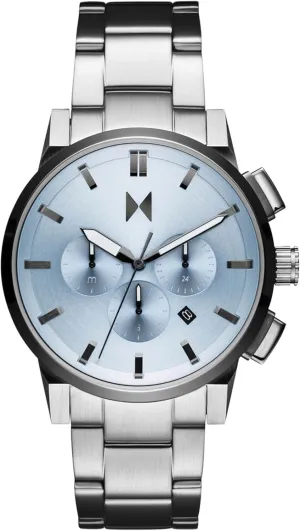 for Him MVMT Chrono II Men??s Chronograph Watch aggregate practice concentration daisy fade smelt ?C Ceramic Bracelet, Water Resistant, Minimalist Timepiece, Gift 