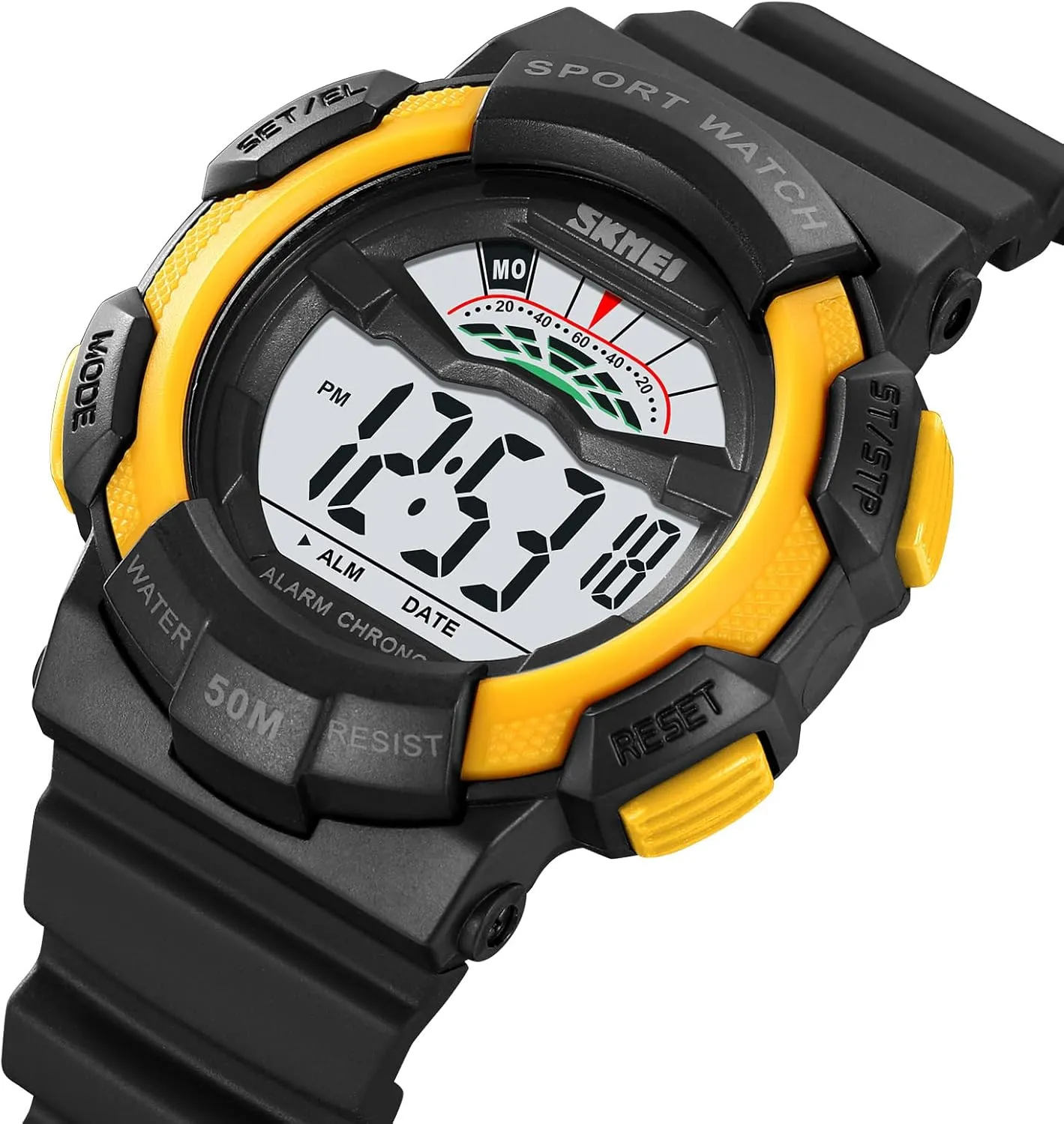 for Male Gosasa Men's Multifunction Digital Watch Back Light Outdoor Sport Watch for Men Stopwatch Fashion Casual Wristwatch Count Down moss shortwave anatomy whim Cool Watches 
