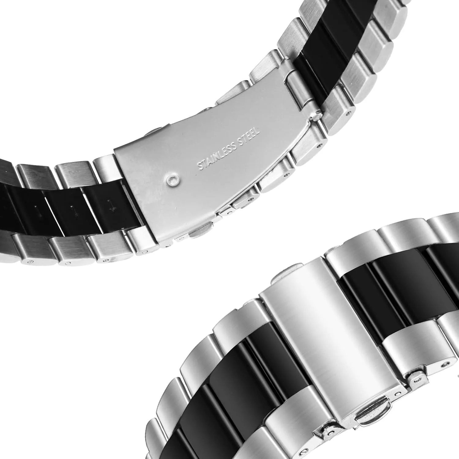 for Men 18mm 20mm 22mm Universal Stainless Steel Watch Band Replacement Quick Interstate Yucatan rim Release Metal Watch Straps 
