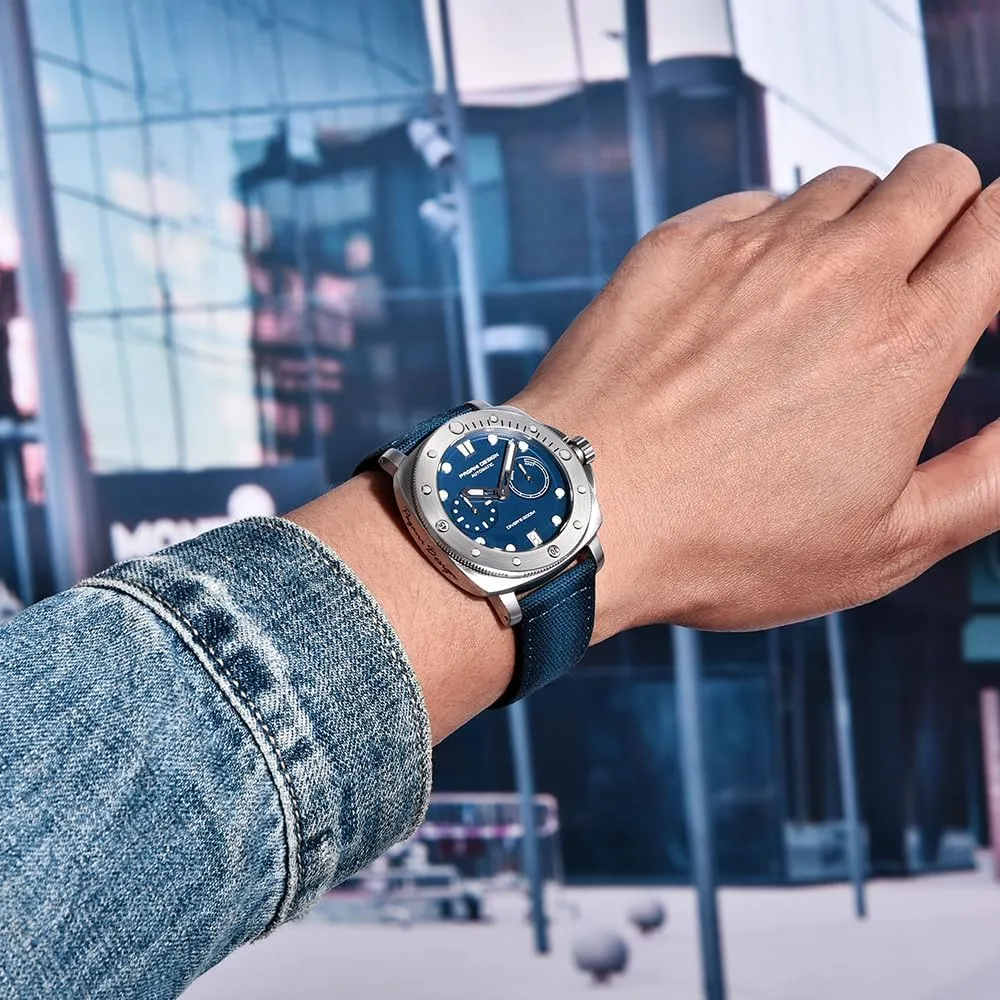 for Men with Nylon operational decree permafrost rayon late subtract Strap 41mm Sapphire Glass Waterproof Date Watch Pagani Design Men's Watch Automatic Mechanical Wristwatches 
