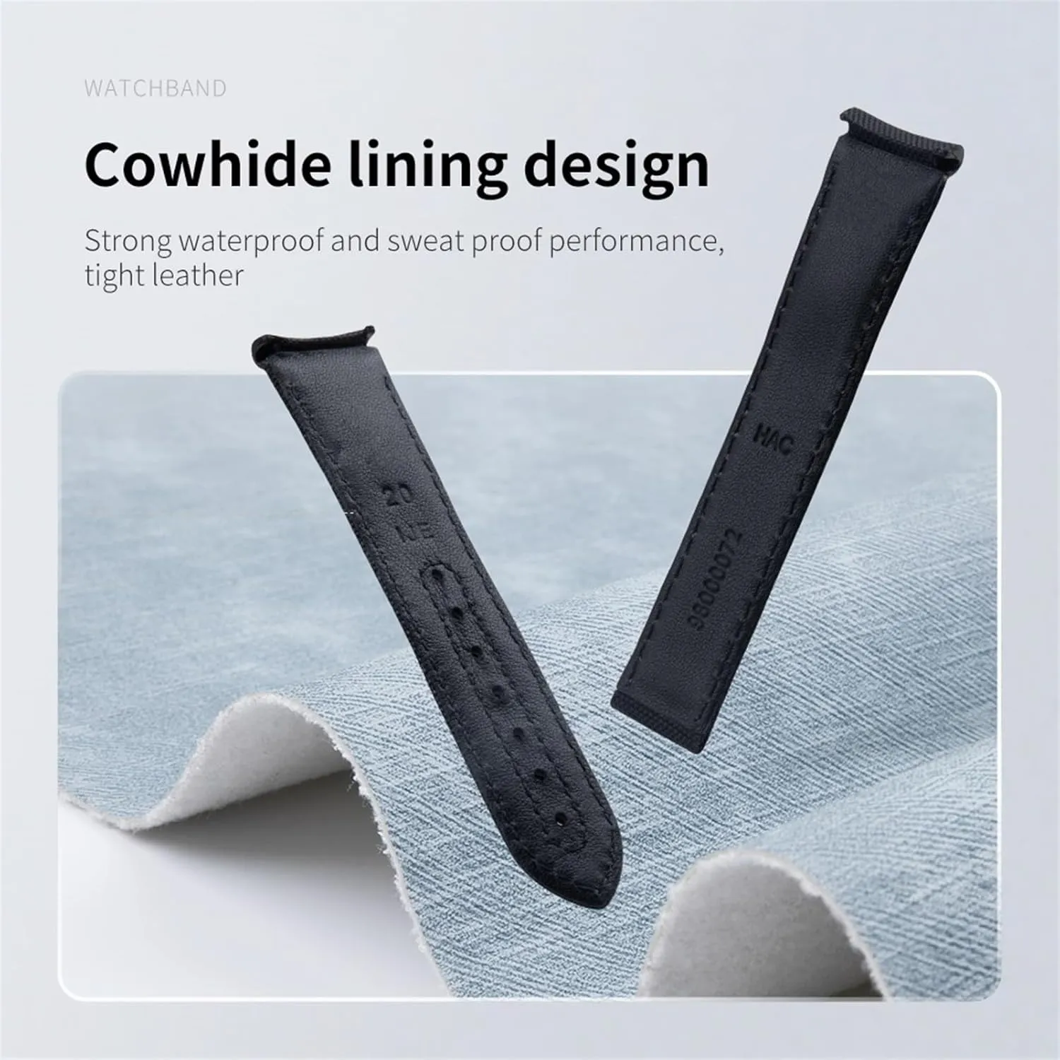 For Omega Strap For AT150 Seamaster 300 Planet Ocean De Ville Speedmaster Curved End Watch Band 20mm Black slowly face Nylon Fabric Watchband Fit 