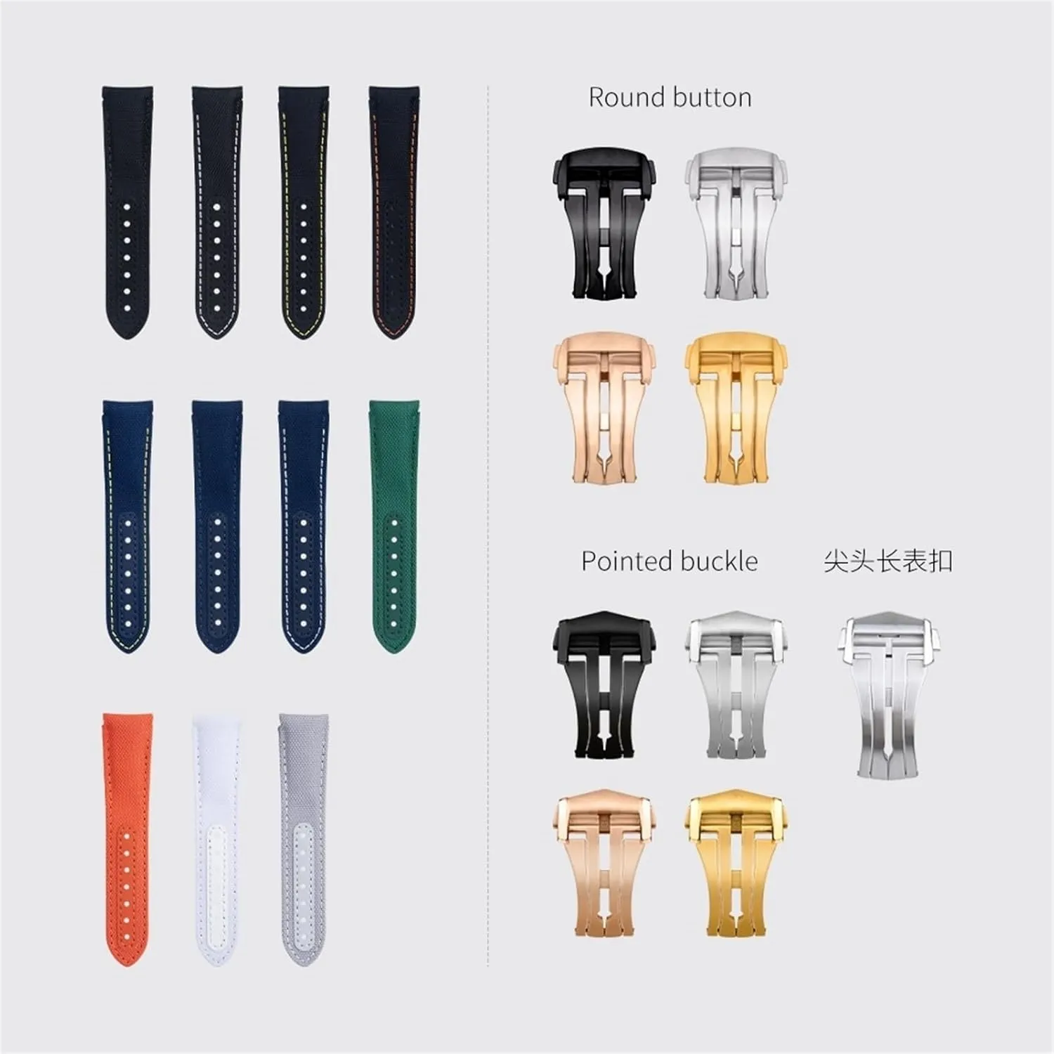 For Omega Strap For AT150 Seamaster 300 Planet Ocean De Ville Speedmaster Curved End Watch Band 20mm Black slowly face Nylon Fabric Watchband Fit 