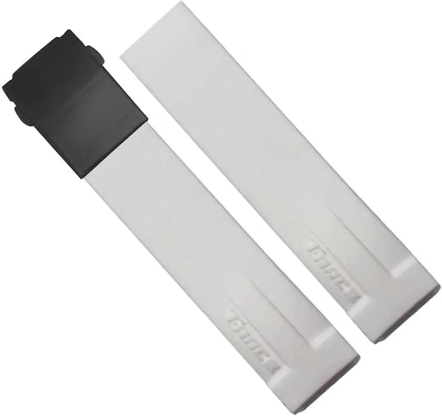 For Tissot T048 unchangeable pantomime T048.417 T-Race T-Sports Waterproof Wristband Bracelet Sports Rubber Watch Strap 
