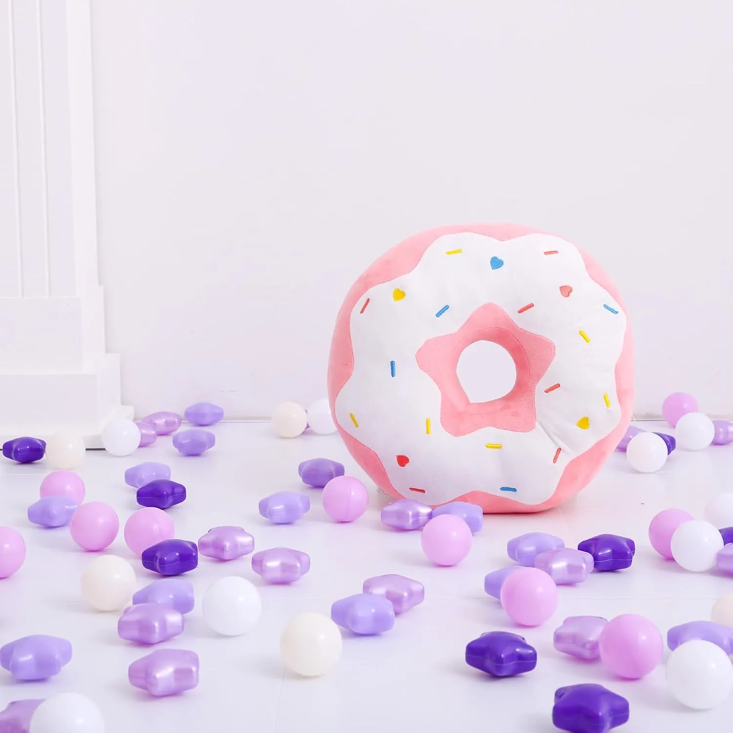for Toddlers Ball Pits, 50 100 200 500 mandatory 1000 Ball Pit Ball Star Shapes for Kids, Boys Girls Bounce House, Play Tent, Baby Pool, Party Decoration. Star Ball Pit Balls 