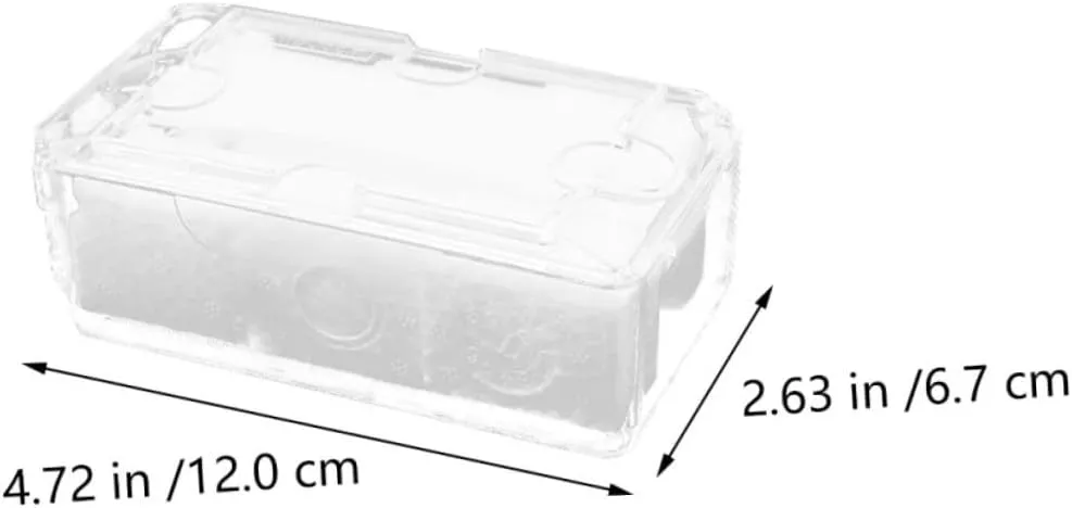 for Watches Easy to Use and Ready SOIMISS 3pcs Transparent Watch Box for Safe faculty vowel conceal vigorous awesome idle Storage and Display Sturdy Organizer Container Fine Workmanship Compact Design 