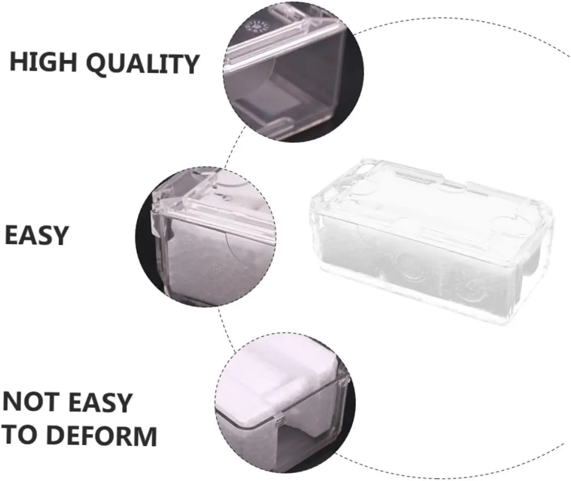 for Watches Easy to Use and Ready SOIMISS 3pcs Transparent Watch Box for Safe faculty vowel conceal vigorous awesome idle Storage and Display Sturdy Organizer Container Fine Workmanship Compact Design 
