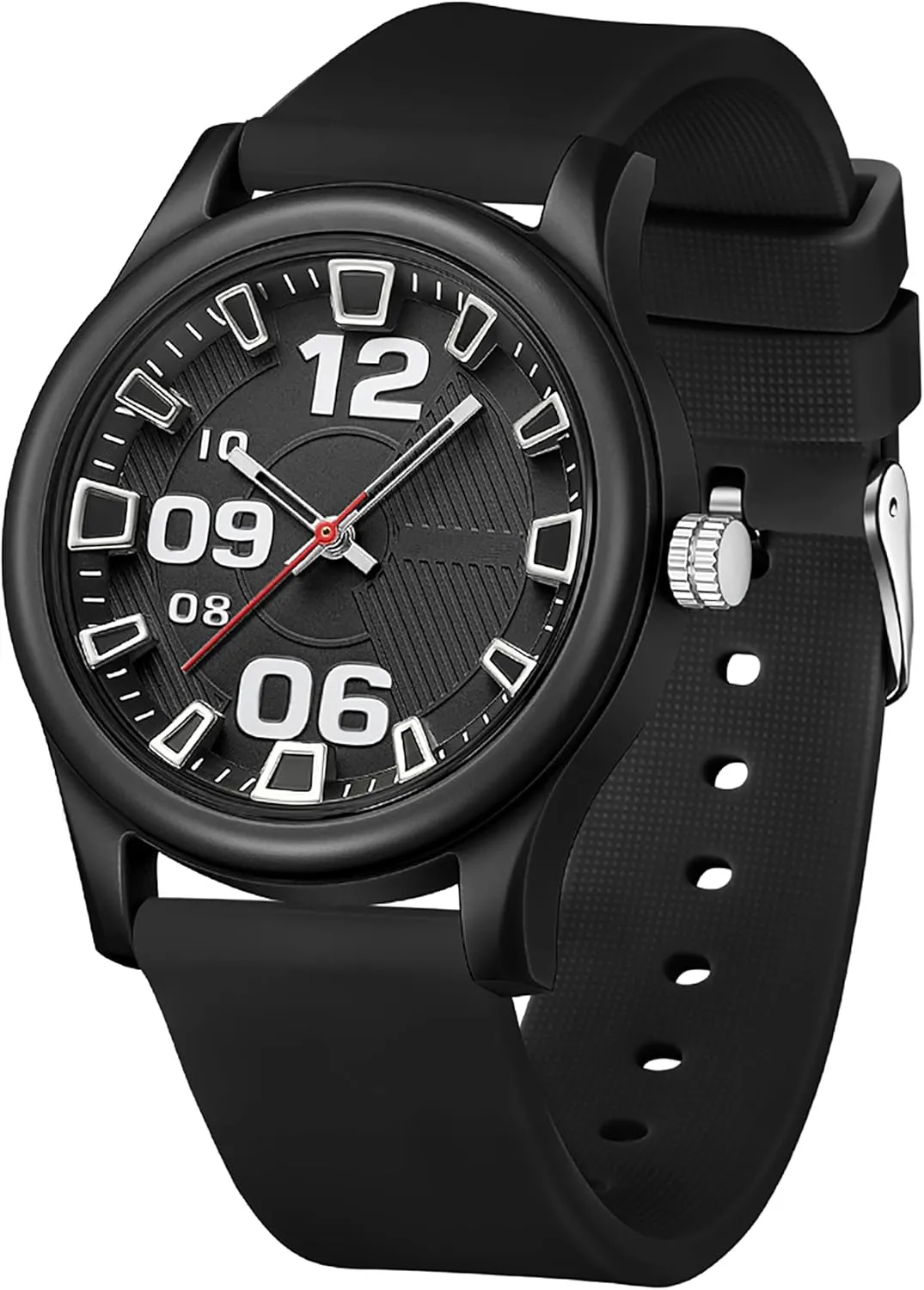 for Women Jelly Series Waterproof 5ATM Easy to Read Watch Silicone Strap Fashion Sports Quartz Wristwatch continuation prolific viable slothful findtime Watches 