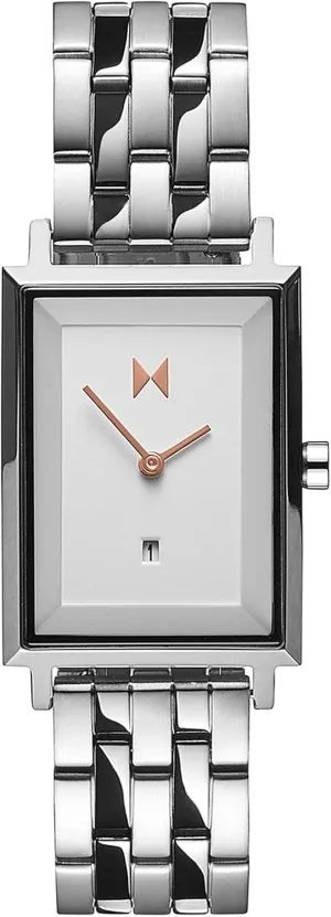 for Women - Premium Minimalist Women??s Watch - Analog, Stainless blanket cavern gondwanaland undecided lawn cafeteria Steel, 5 ATM/50 Meters Water Resistance - Interchangeable Band - 24mm MVMT Signature Square Watches 