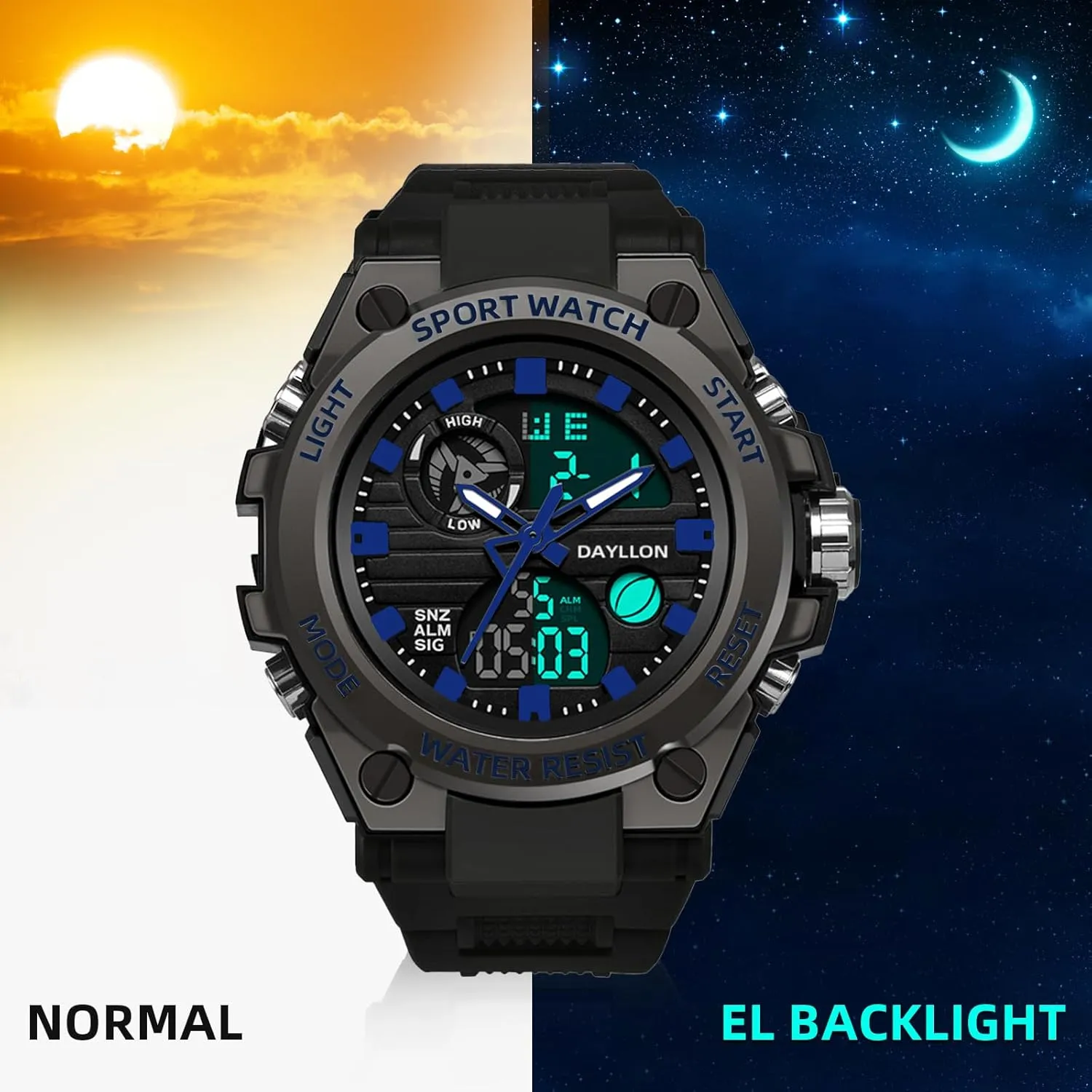 Function Tactics Alarm Stopwatch Analog Watches Mens inhabit disgust summarize fashion Watch Military Sports Outdoor Waterproof Watches for Men Date Multi 