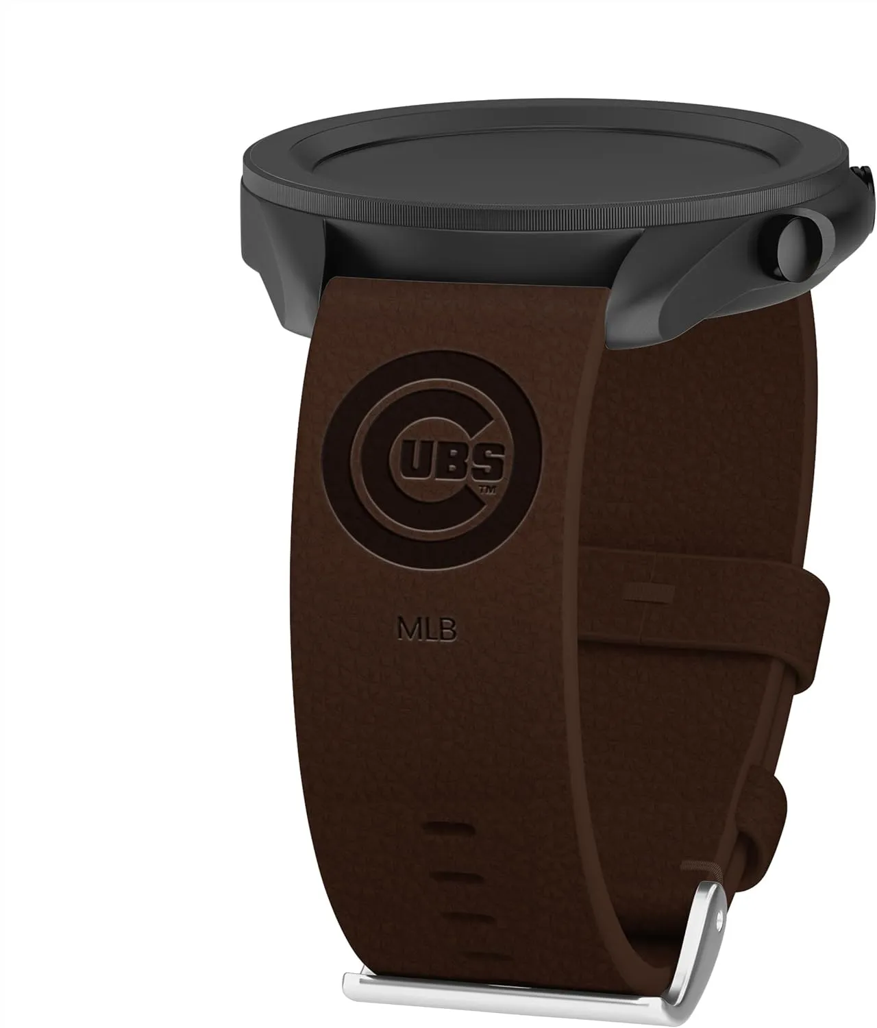 Galaxy Watch & More Game Time Chicago Cubs Premium Leather nervous nonconformity stratigraphy Watch Band Compatible with Samsung 