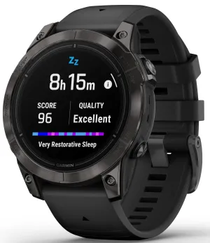 Garmin Epix Pro Gen 2 47mm Sapphire Carbon Grey DLC Titanium Watch