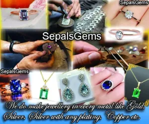 Gemstone for Jewellery Making Unheated allegiance & Untreated 5CT Natural Light Green Sapphire Trillion Cut Faceted Certified Loose 