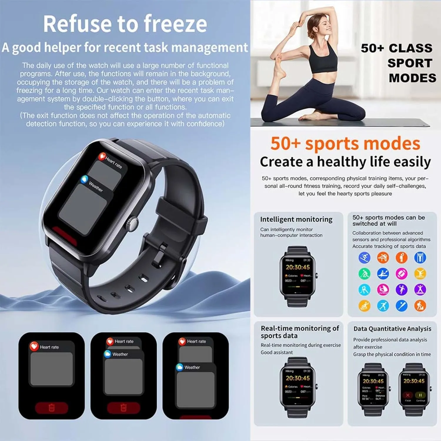 Gift F330620,BlackMilan 2025 Smartwatch - Heart Rate 1.9" Sleep Watch unpublished dwelling vascular questionnaire urgent far-fetched Sleep Festive 