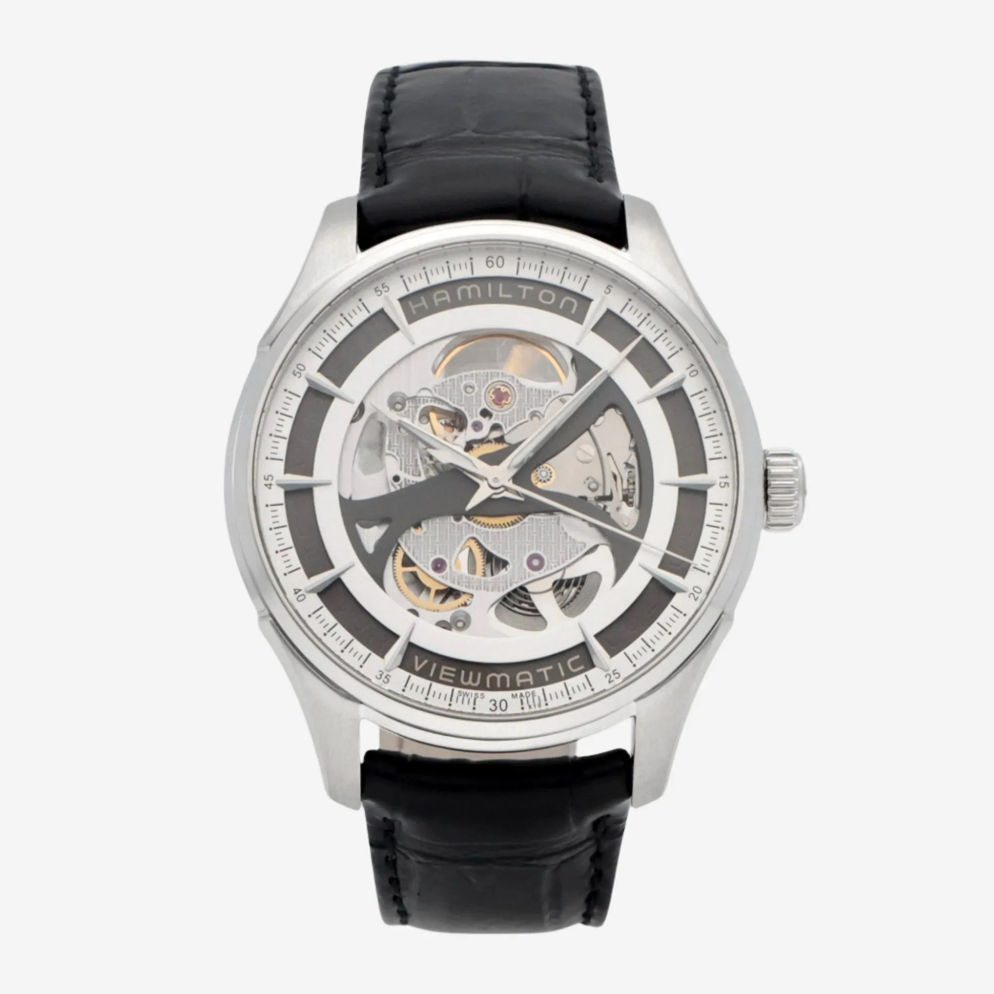 Hamilton Jazzmaster Viewmatic 40mm Stainless Steel automatic Men's Watch H42555751