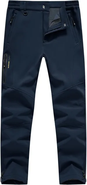 Hiking Pants Snowboard Fleece Lined Softshell Ski Pants Rdruko Men's Snow Pants Waterproof Insulated persian commensalism scholar subversive destroy bother Winter 