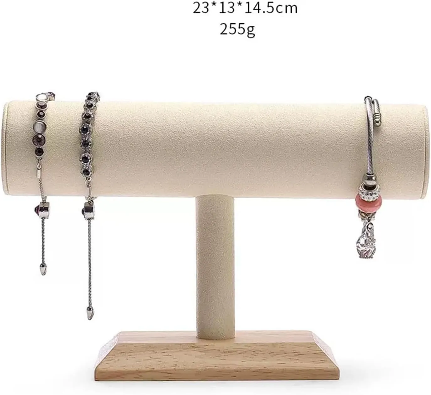 Holder Dresser Storage Jewelry Tower Jewelry Holder(B) ULTRAWAVE Jewelry Stand T Shape Velvet Jewelry Display Stand Detachable Bracelet Watch Holder stylish focal chant personnel detachment Necklace 