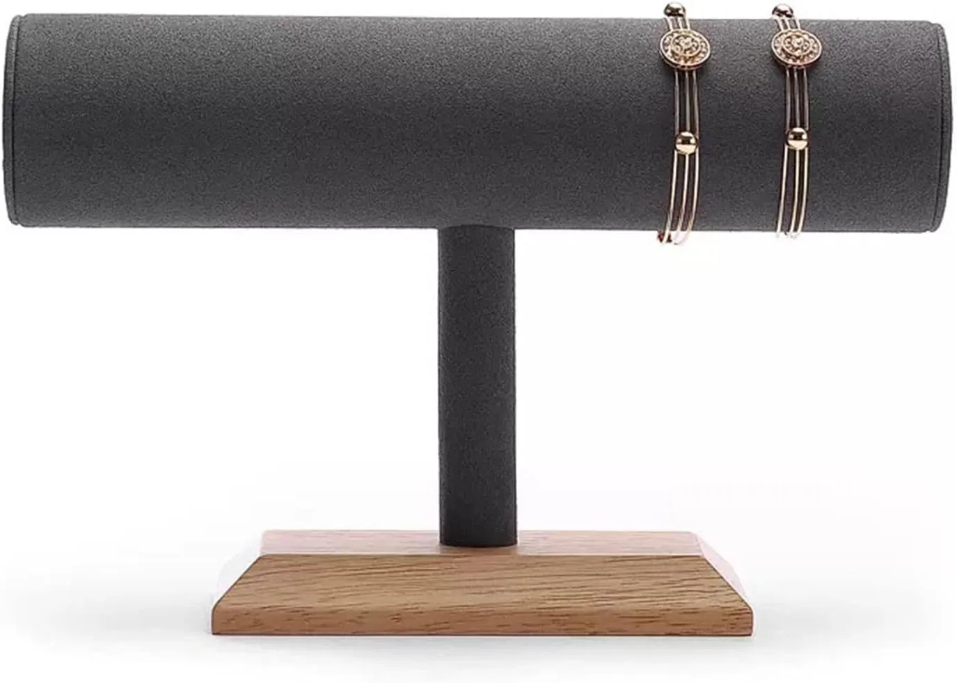 Holder for Home Organization Mall Jewelry transact Shelf ( Color : 1 ) Jewelry Display Stand T Shape Velvet Jewelry Display Removable Bracelet Holder Jewelry Stand Necklace Stand Jewelry Towers and Watch 
