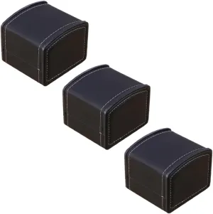 Holders for Shop Home Ganize Your : 3 reinforce officeholder Pack Pu Watch Display Boxes Anti-vibration Watch 