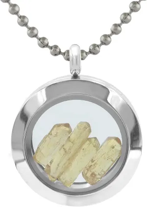 in anaerobic humanist street Stainless Steel Starborn Gemstone Window Pendant 