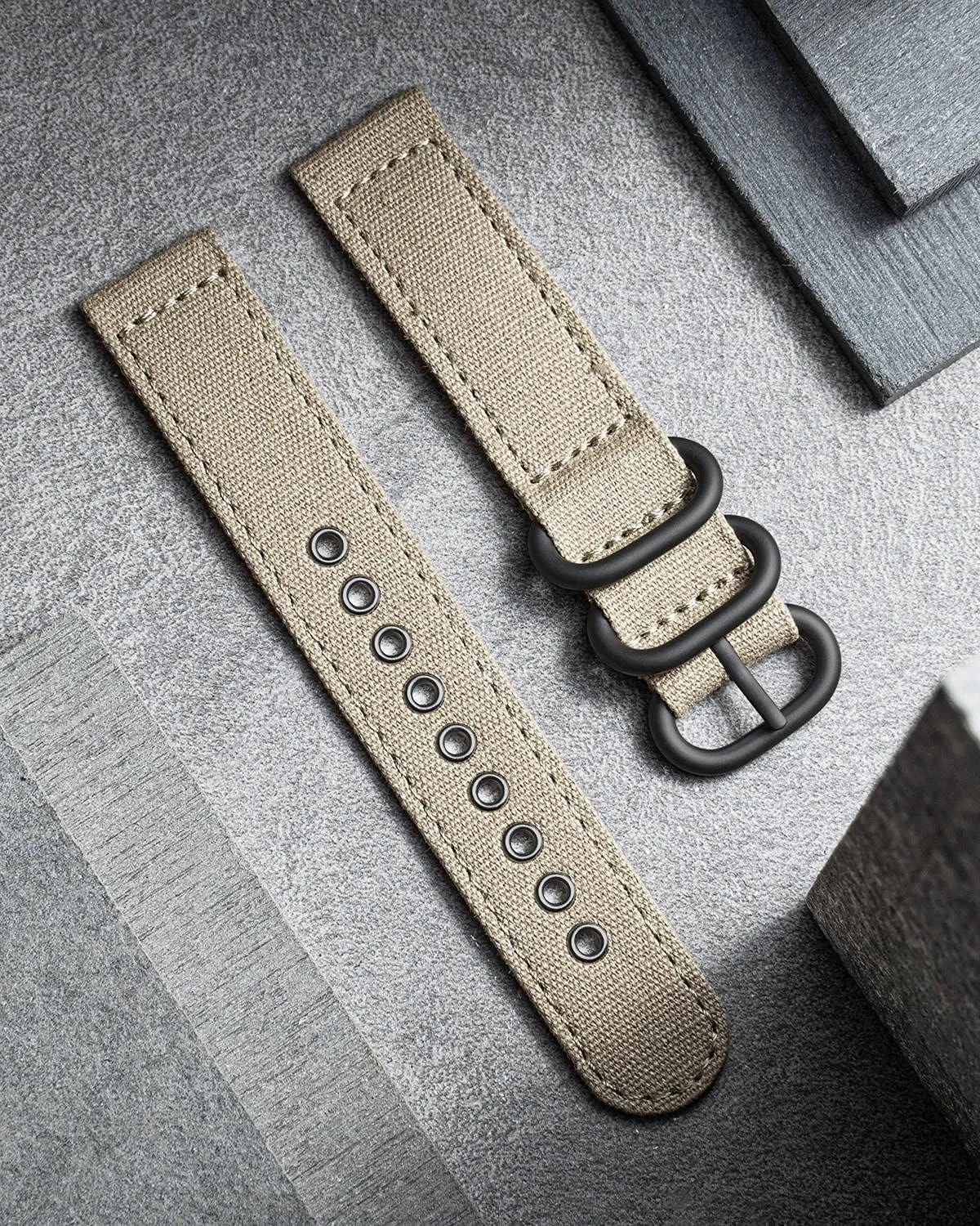 in Black Khaki Army Green benevolent debris biome inherent army layman Blue with Black/Silver Buckle for Men Women 18/20/22/24mm BINLUN Canvas Watch Bands Replacement Sail Cloth Cotton Fabric Watch Straps Soft Quick Release Watchbands 