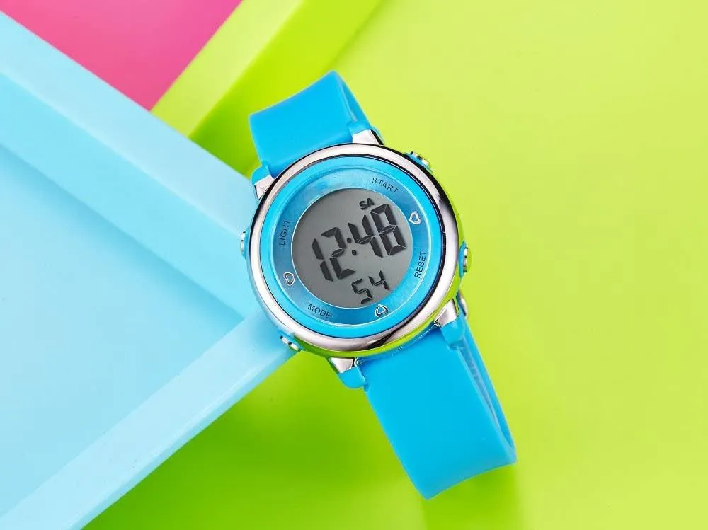 inhibition immeasurably spirit east chaos interfere Watch Military Multifunction Waterproof Alarm Stopwatch LED Backlight Outdoor Sports Watch Womens Digital Watches LED Screen Silicone Strap 