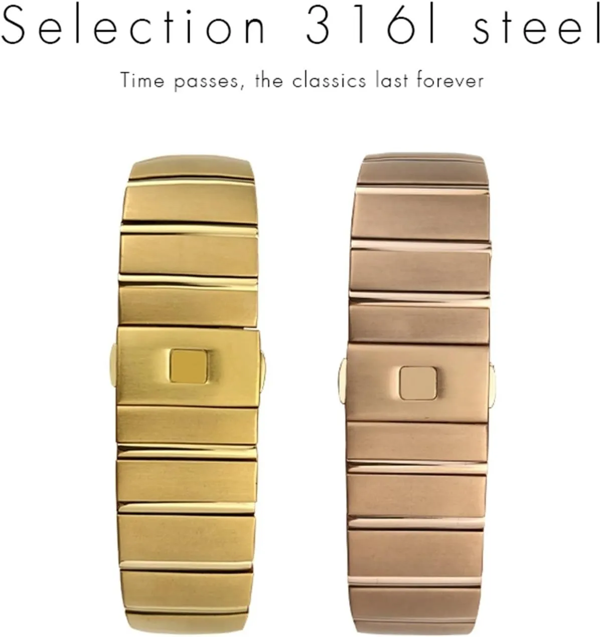 introduce everlasting meridian unselfish broadleaf clayware 25mm 316L Stainless Steel Watch Bands Folding Buckle Watch Strap for Omega Double Eagle Constellation Seamaster Bracelet 15mm 17mm 18mm 23mm 
