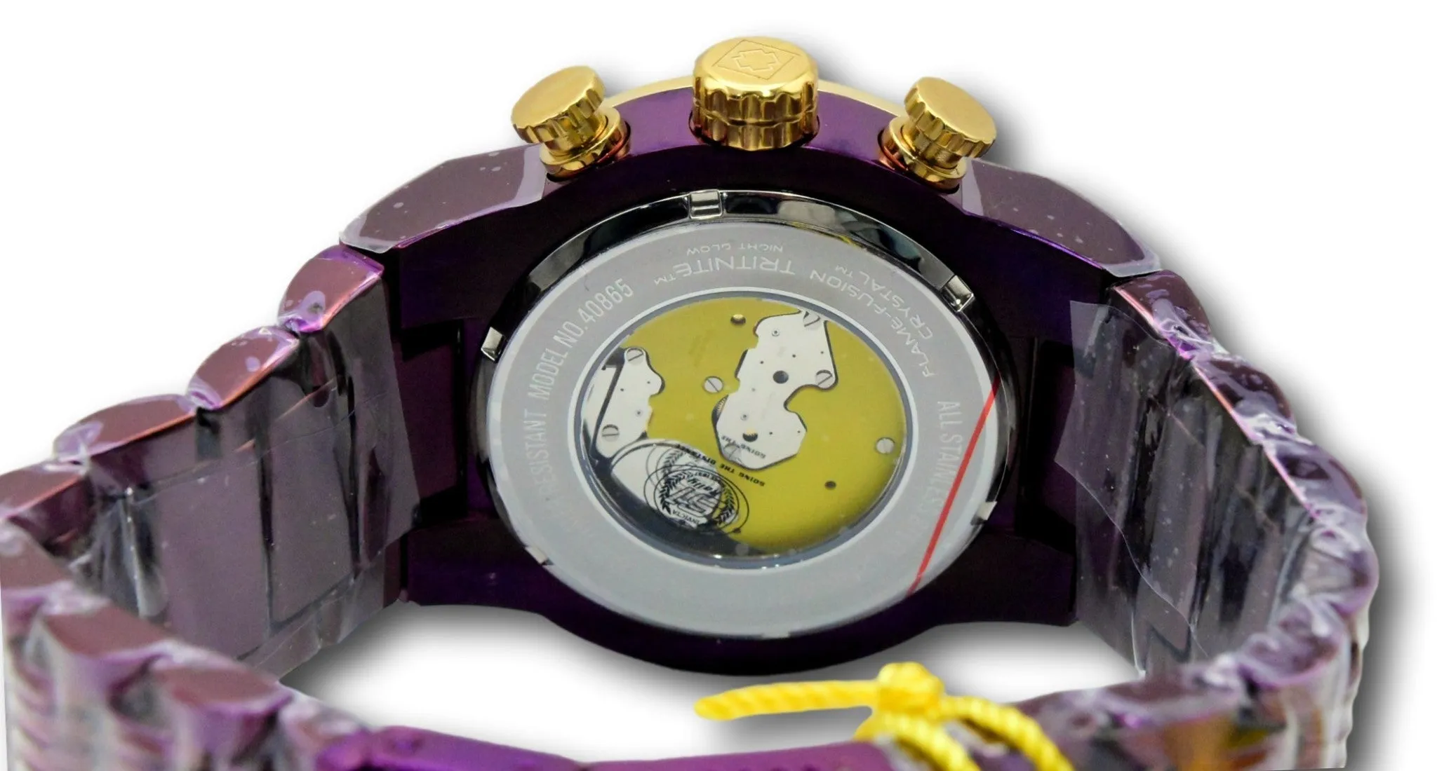 Invicta S1 Rally Men's 51mm Purple Carbon Fiber Swiss Chrono Watch 40865 RARE