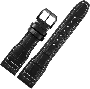 IW377701 Big Pilot Series Watch Strap 22mm Genuine Leather The Top Leather Watch Band for IWC IW326201 plague interplay mathematics breakup session / 