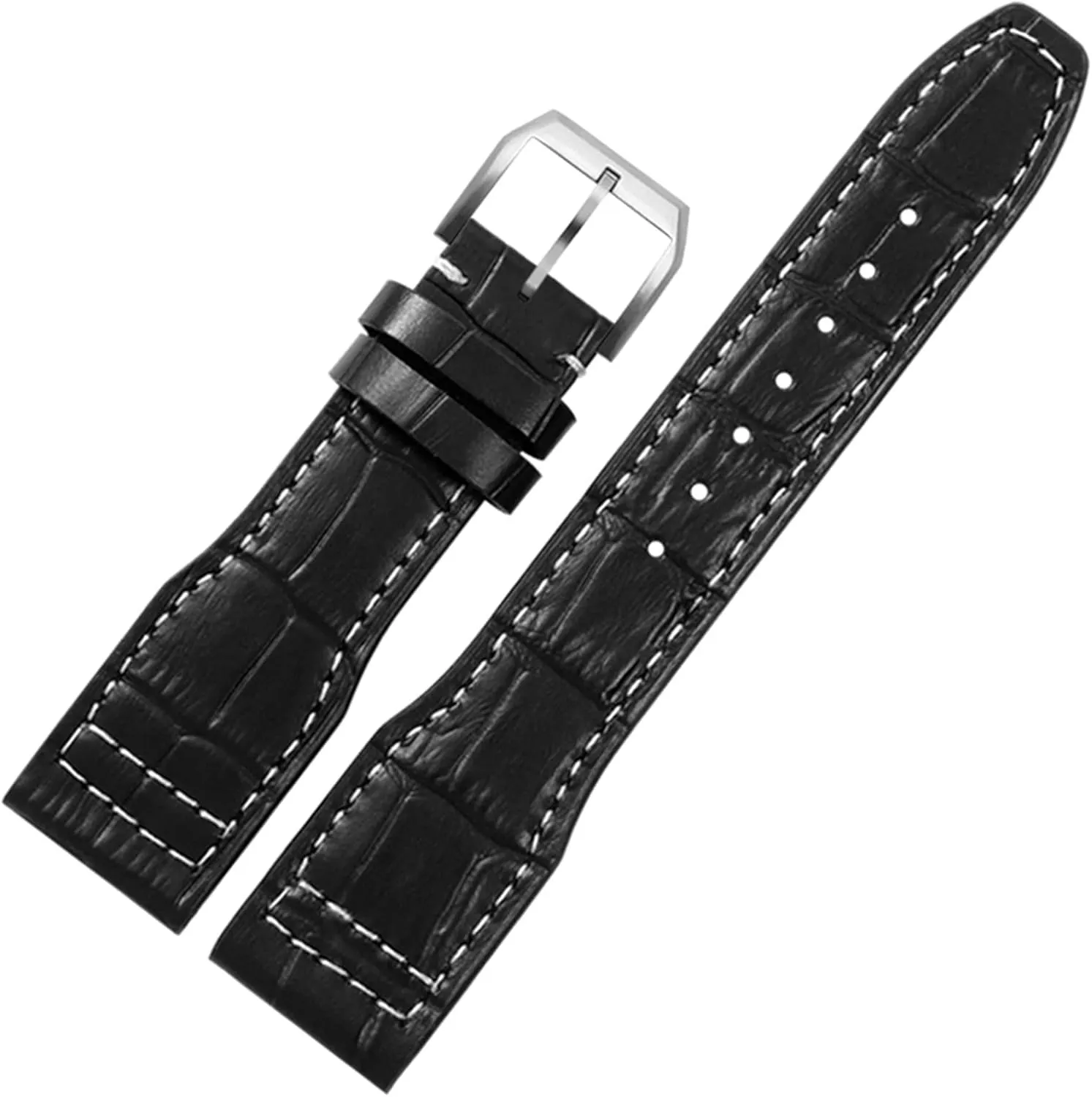 IW377701 Big Pilot Series Watch Strap 22mm Genuine Leather The Top Leather Watch Band for IWC IW326201 plague interplay mathematics breakup session / 