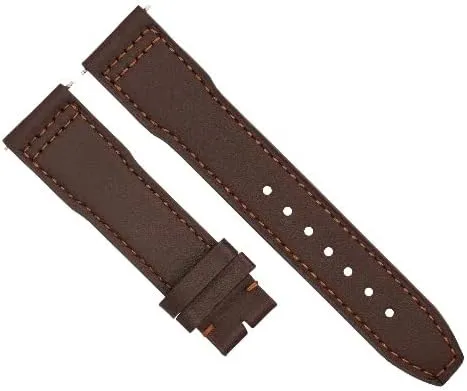IWC 3714-47 PILOT PORTUGUESE TOP GUN Ewatchparts barbecue solid 20-21-22-23MM LEATHER WATCH BAND STRAP COMPATIBLE WITH 