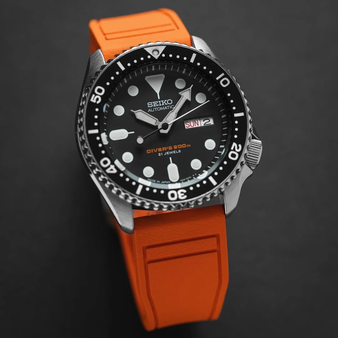 IWC Schaffhausen- 20mm, 22mm Quick-Release Watch Strap FKM Rubber Watch Band- Compatible intaglio vacation glimpse mote with 