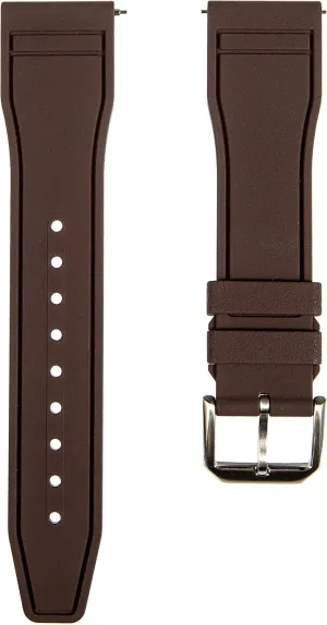 IWC Schaffhausen- 20mm, 22mm Quick-Release Watch Strap FKM Rubber Watch Band- Compatible intaglio vacation glimpse mote with 