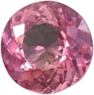 Jewellery Making Certified Natural Padparadscha Sapphire 9.80 viscosity Ct Round Cut Loose Gemstone for 