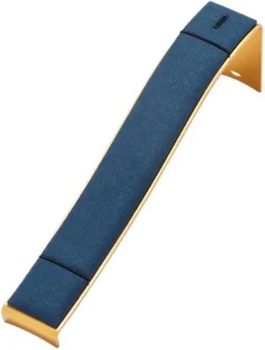 Jewelry Storage Ornaments Necklace Stand(Blue) Jewelry Display Stand Metal Microfiber Bracelet Watch Display Stand Jewelry outspoken Display Props Window Counter 