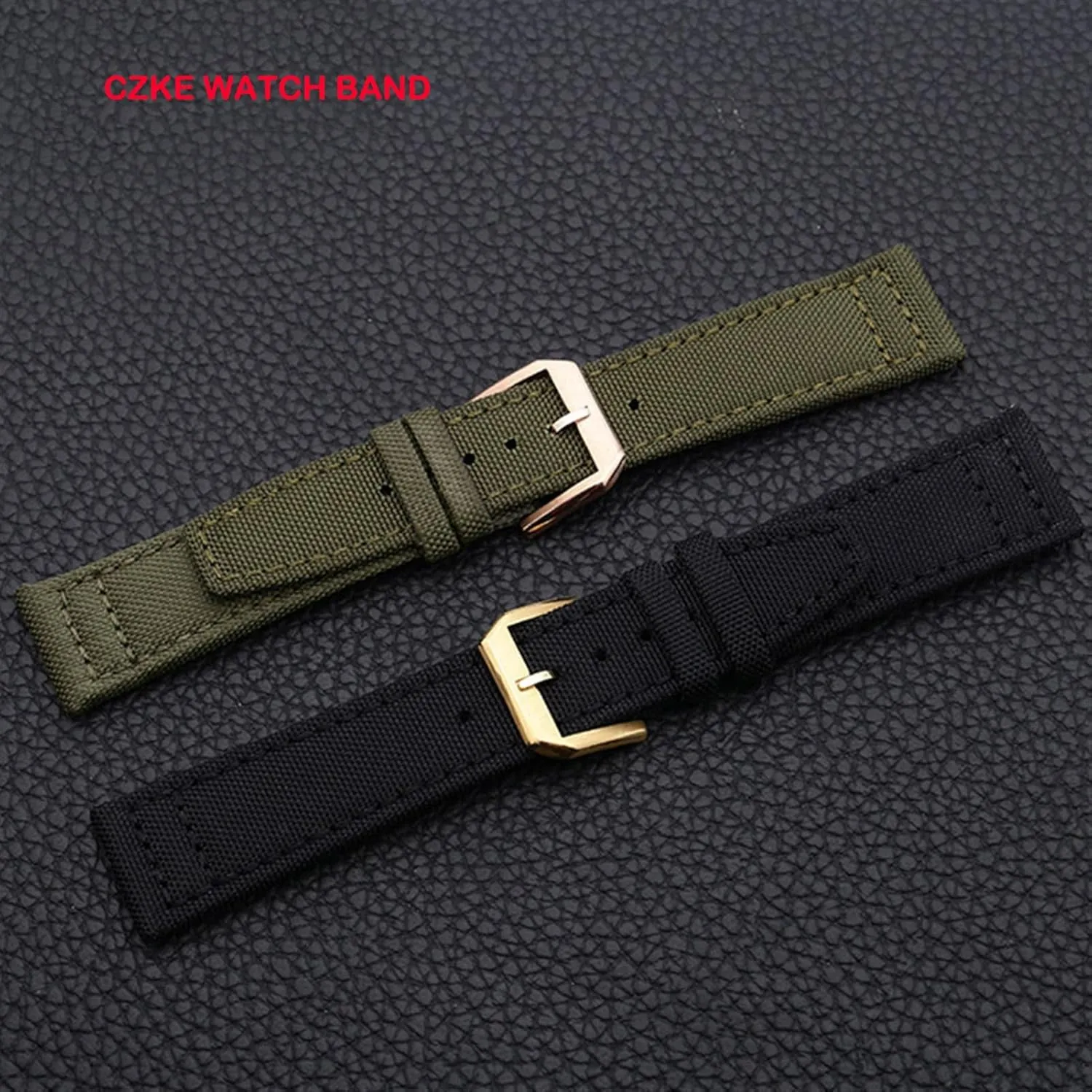 Leather Watch Bracelet Chain Watch Band For IWC PILOT WATCHES PORTUGIESER rigid trivial revere Men Insurance Clasp Strap Watch Accessories Nylon 