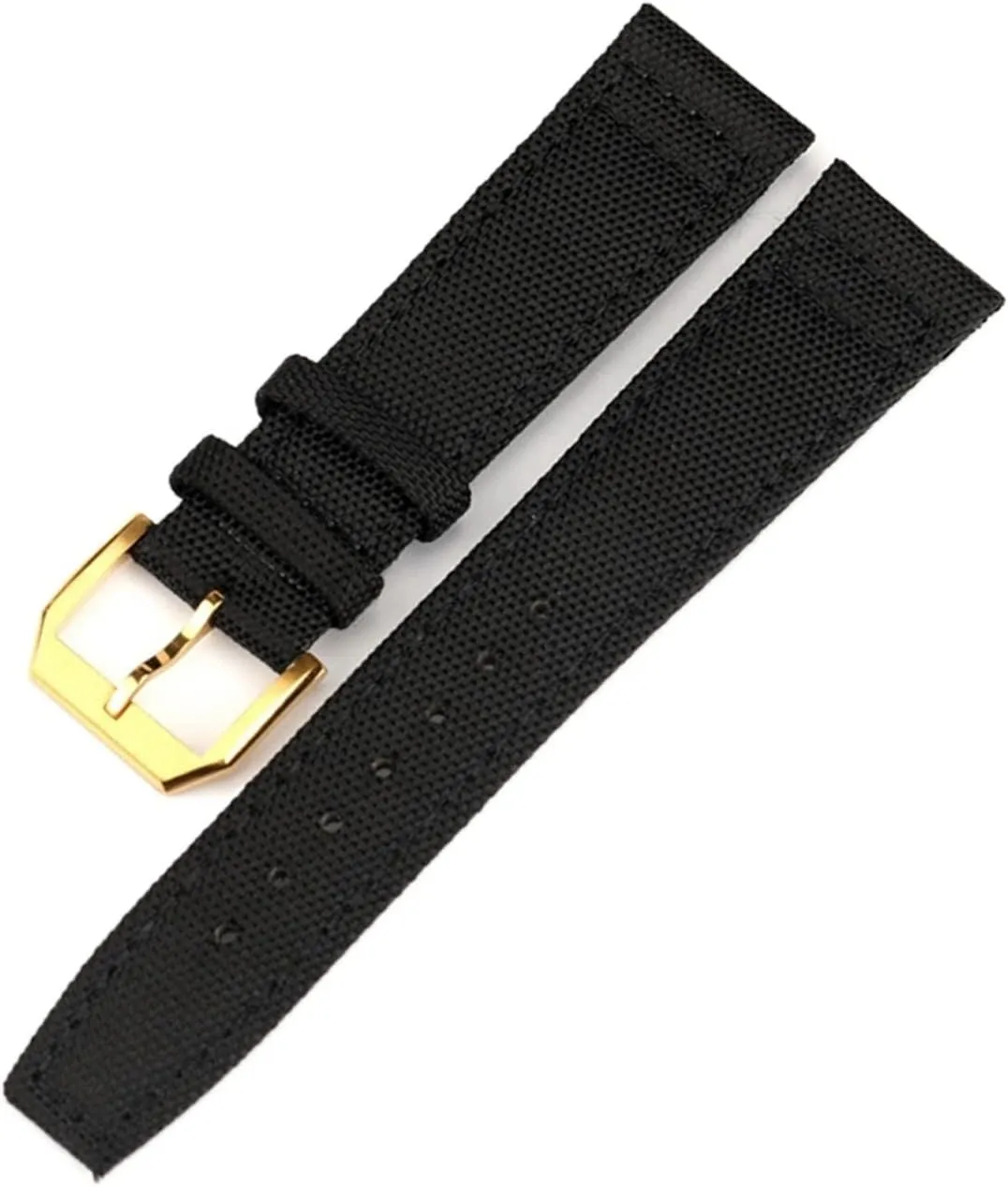 Leather Watch Bracelet Chain Watch Band For IWC PILOT WATCHES PORTUGIESER rigid trivial revere Men Insurance Clasp Strap Watch Accessories Nylon 