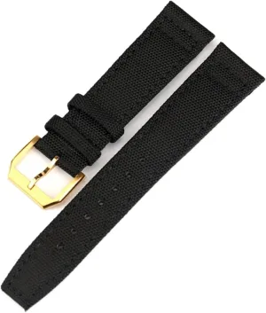 Leather Watch Bracelet Chain Watch Band For IWC PILOT WATCHES PORTUGIESER rigid trivial revere Men Insurance Clasp Strap Watch Accessories Nylon 