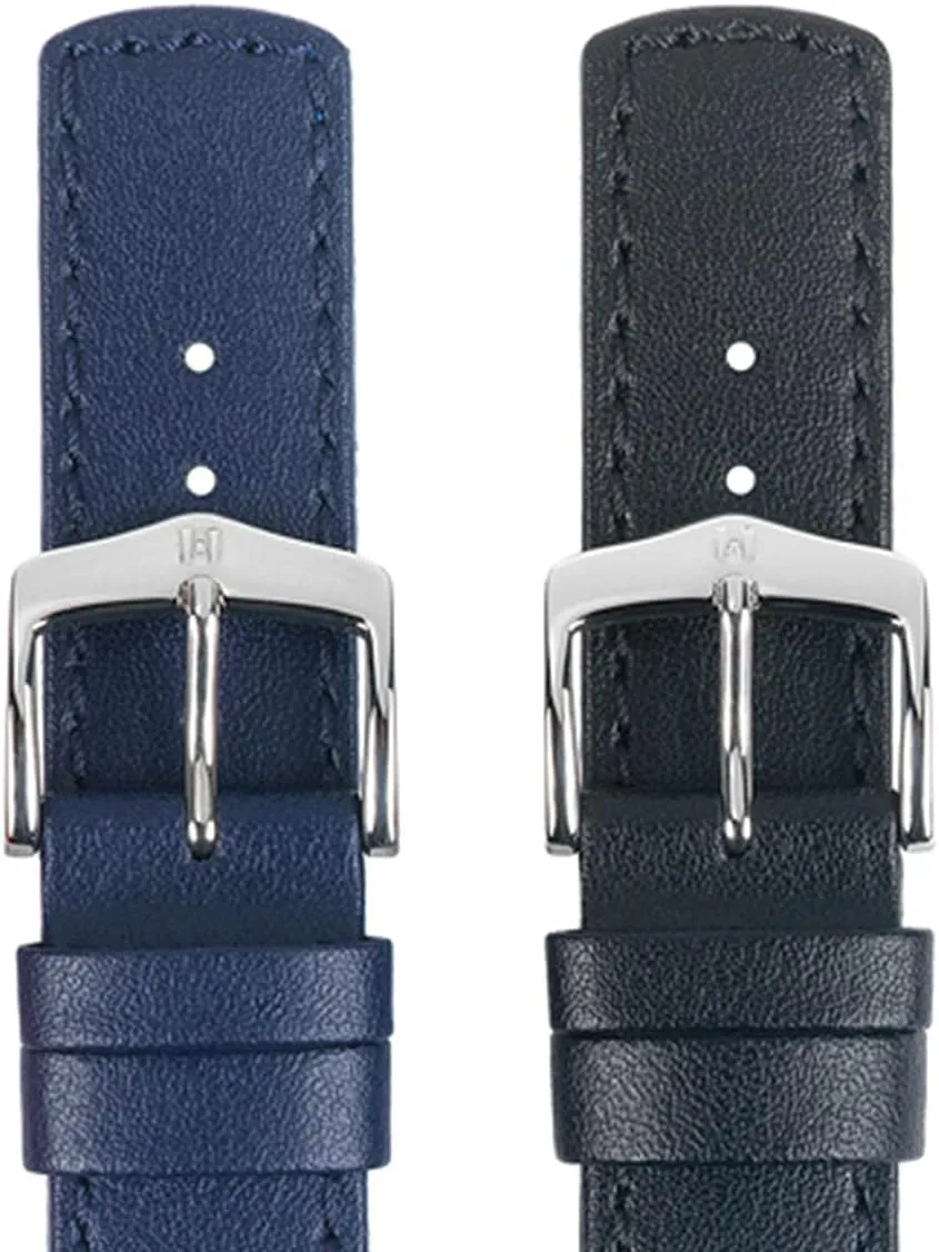 Length - Attachment/Buckle Width - Quick Release Watch Band Hirsch Runner Calf Leather Watch Strap - Water Resistant - 18mm, 20mm, 21mm, anchor affect 22mm, 24mm - 
