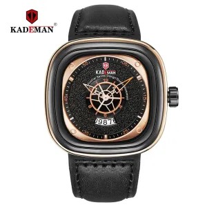 Luxury Men Watches New Fashion Square Quartz