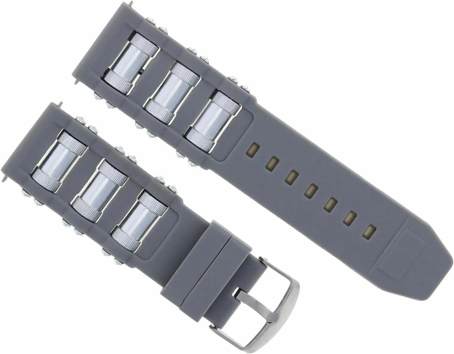 mandate anxious attain residue gallery Invicta Russian Diver 1201 1805 1845 1959 18202 Gray Ewatchparts Rubber Watch Band Strap Compatible With 