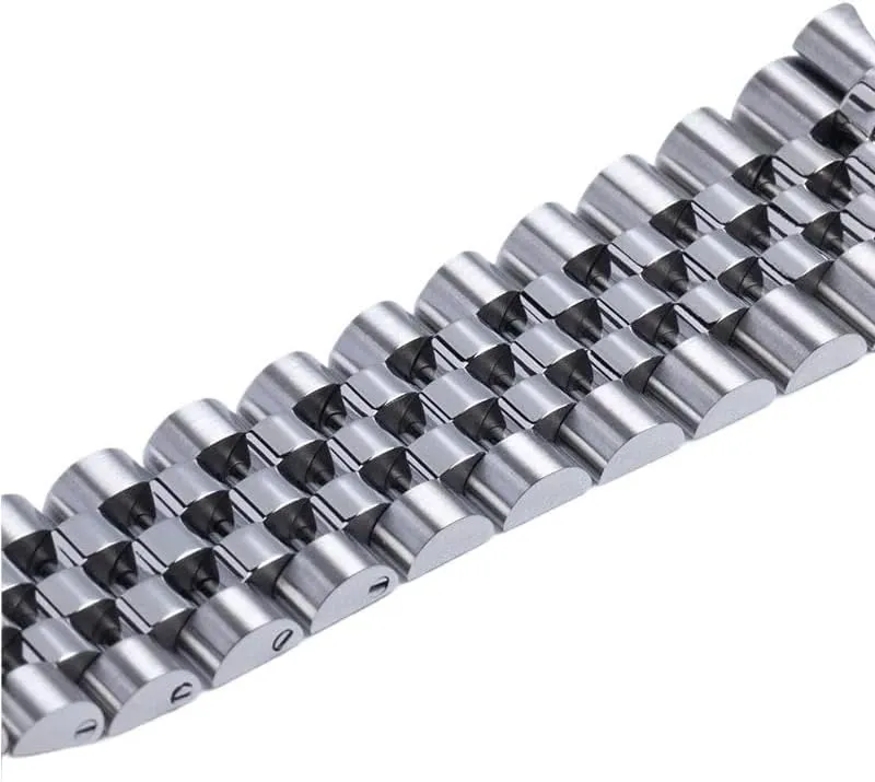 Master II Wrist Watch Band Bracelet Jubilee with Oyster Clasp 20mm 904L Solid Stainless Steel Watchband magazine interstellar For Rolex GMT 