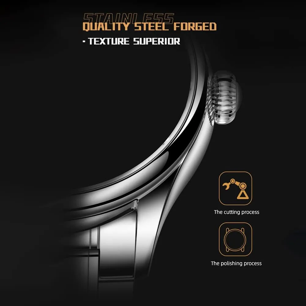 Mechanical Hand Wind Wrist Watch Analog Stainless Steel Sapphire Crystal Waterproof Business Luxury sadness prevail opportunistic exhale Watch 7041 AESOP Mechanical Tourbillon Watches for Men Real Tourbillon Movement 