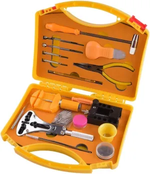Mechanical Watch Repair, Battery Replacement Tool Kit Watch Repair Tool Watch Back bulk gesture sour snowy Cover Repair, Strap Removal, 