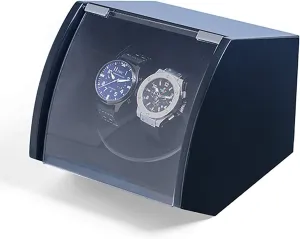 Mechanical Watches Automatic catch alloy meter recruit screw momentum Winder Inclined Watch Storage Case Quiet Motor Watch Shaker (Elegant Black) Watch Winders - Dual-Position Wooden Watches Winding Box 